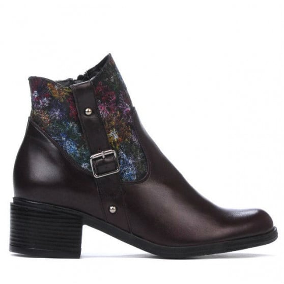 Damenstiefeletten 3319 Bordeaux Pastell Damenstiefeletten 3319 Bordeaux Pastell