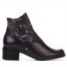 Damenstiefeletten 3319 Bordeaux Pastell