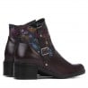 Damenstiefeletten 3319 Bordeaux Pastell