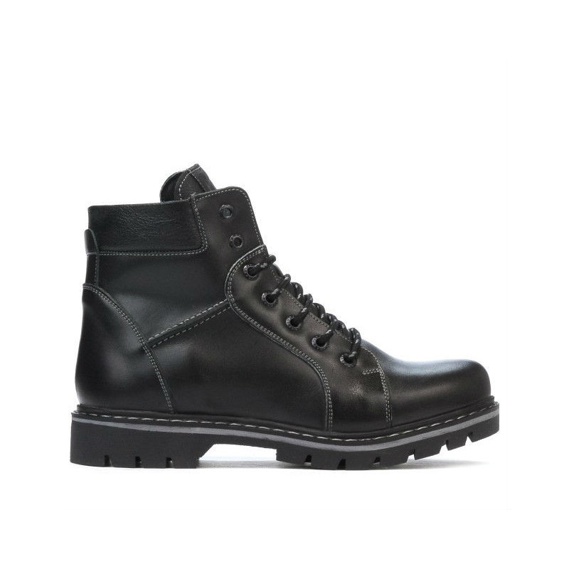 Jugendstiefel 439-1 Schwarz