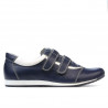 Damen Sportschuhe 194 indigo+weiß