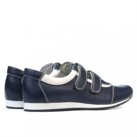 Damen Sportschuhe 194 indigo+weiß