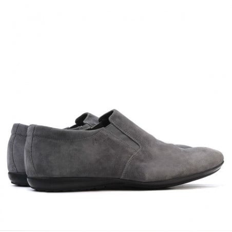 Herren Freizeitschuhe 760 grau Veloursleder