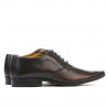 Elegante Herrenschuhe 798 in Bordo
