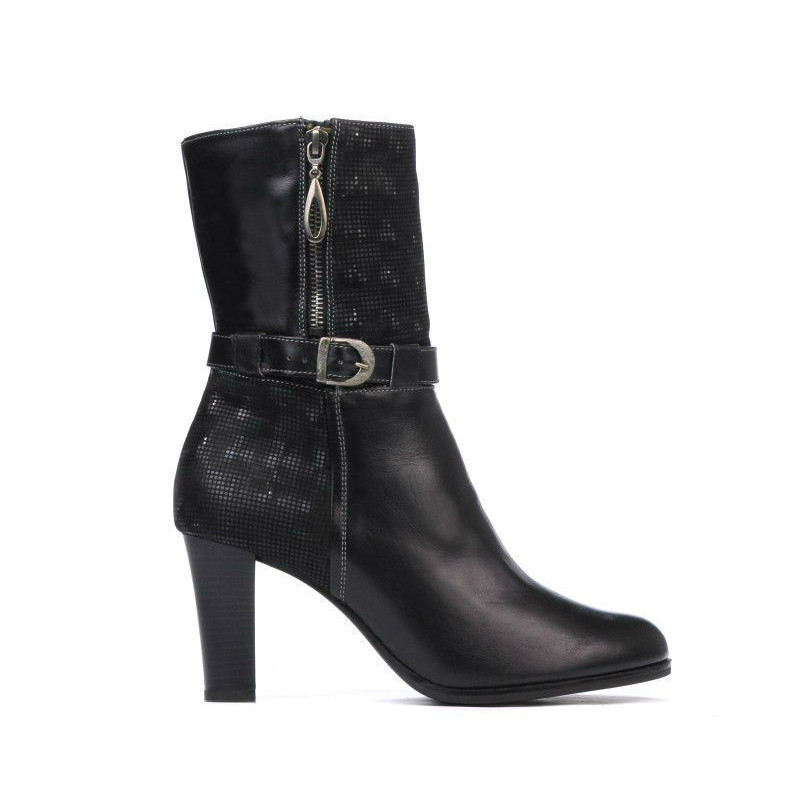 Damenschuhe 1147 schwarz kombiniert
