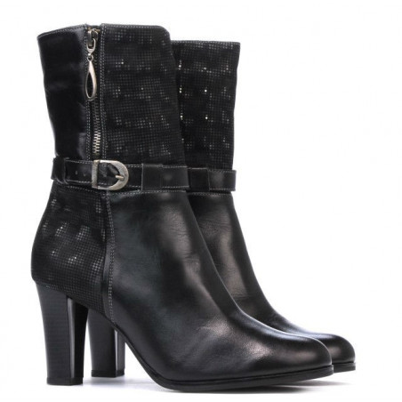 Damenschuhe 1147 schwarz kombiniert