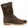Damenstiefel 3249 Bufo Kaffee kombiniert