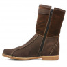 Damenstiefel 3249 Bufo Kaffee kombiniert