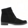 Jugendstiefel 452 Schwarz Velours