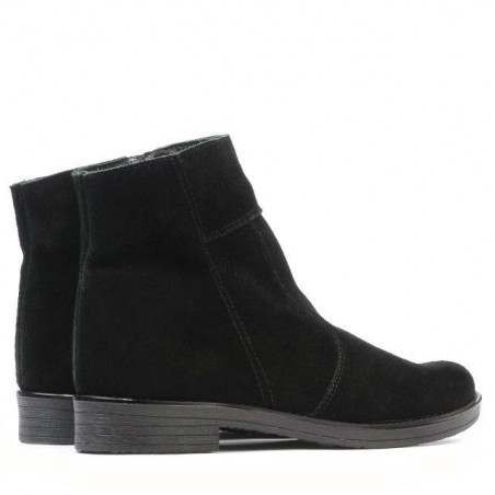 Jugendstiefel 452 Schwarz Velours