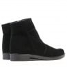 Jugendstiefel 452 Schwarz Velours
