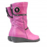 Kleinkindstiefel 25c rosa+schwarz