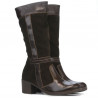Damenstiefel 3250 Kaffee kombiniert