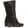 Damenstiefel 3250 Kaffee kombiniert