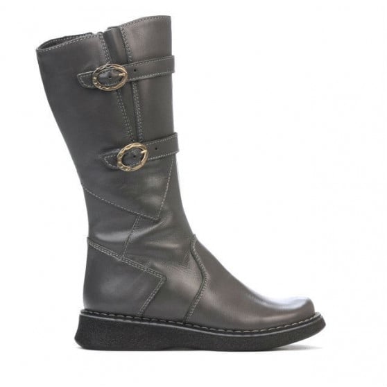 Kinderstiefel 214 grau Kinderstiefel 214 grau