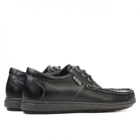 Herren Casual Schuhe 754 Schwarz