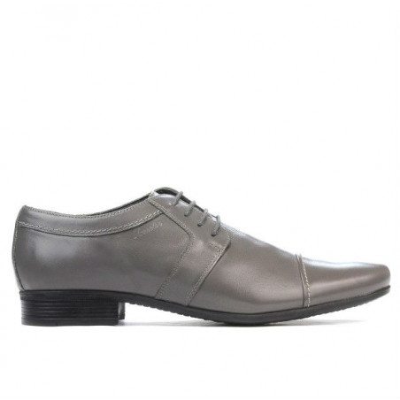 Elegante Herrenschuhe 742 grau