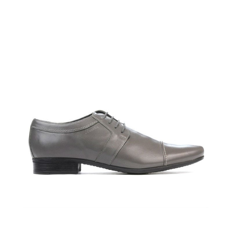 Elegante Herrenschuhe 742 grau