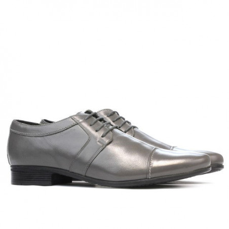 Elegante Herrenschuhe 742 grau