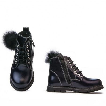 Kleinkinderstiefel 38c Lack Indigo