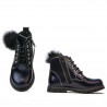 Kleinkinderstiefel 38c Lack Indigo