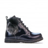 Kleinkinderstiefel 38c Lack Indigo