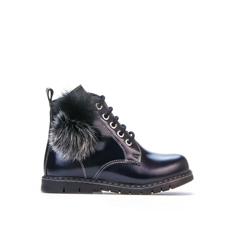 Kleinkinderstiefel 38c Lack Indigo
