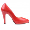 Elegante Damenschuhe 1233 roter Lack