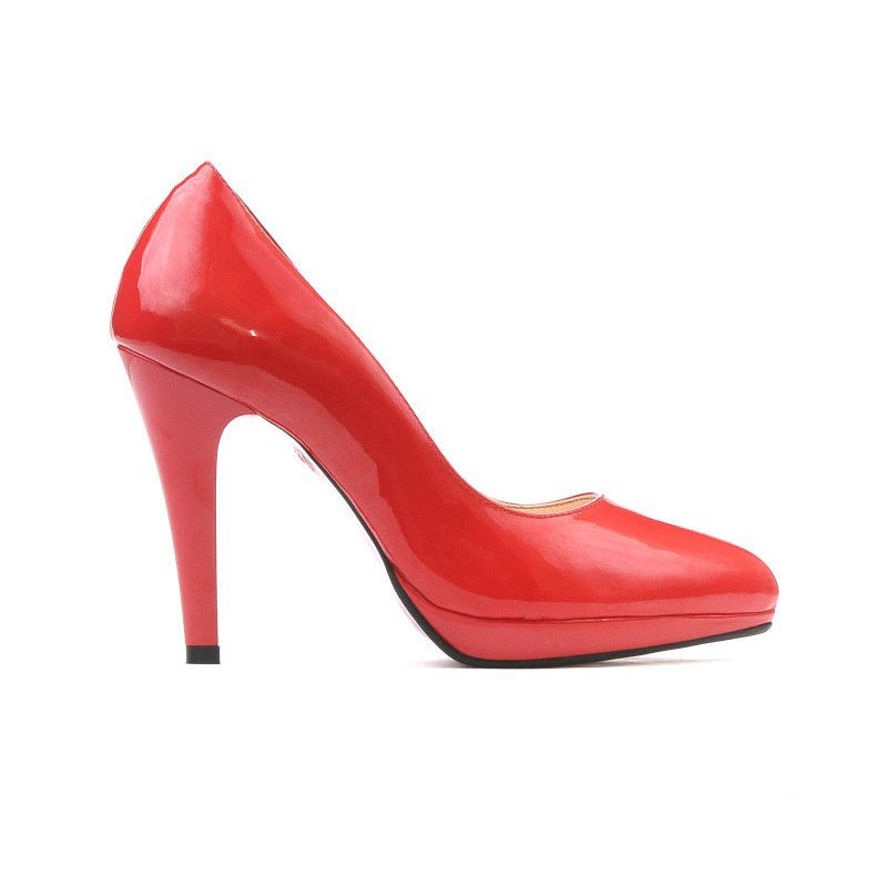 Elegante Damenschuhe 1233 roter Lack