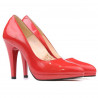 Elegante Damenschuhe 1233 roter Lack