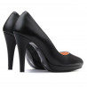Damen elegante Schuhe 1233 schwarz