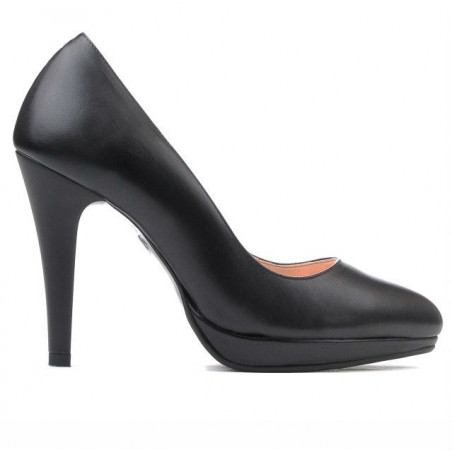 Damen elegante Schuhe 1233 schwarz