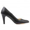 Damen elegante Schuhe 1231 schwarz