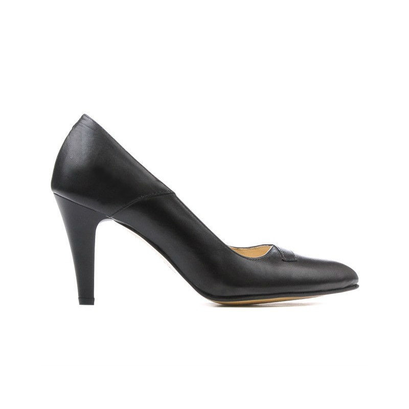 Damen elegante Schuhe 1231 schwarz