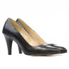 Damen elegante Schuhe 1231 schwarz