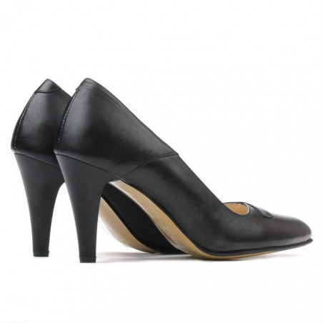 Damen elegante Schuhe 1231 schwarz