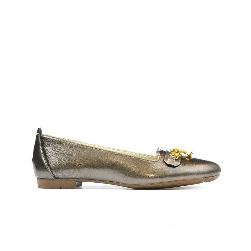 Damen Casual-Schuhe 639 Kupfer Lack