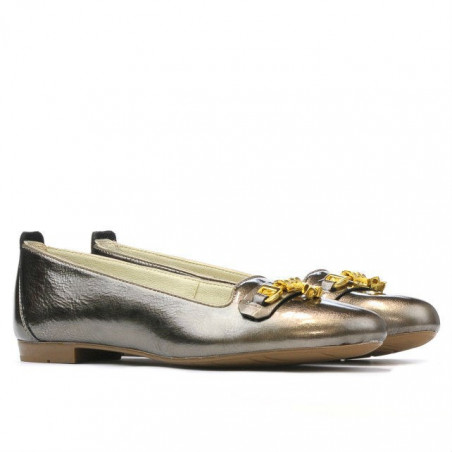 Damen Casual-Schuhe 639 Kupfer Lack