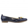 Damen Freizeitschuhe 639 Lack Indigo