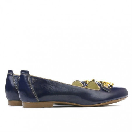 Damen Freizeitschuhe 639 Lack Indigo