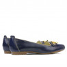 Damen Freizeitschuhe 639 Lack Indigo