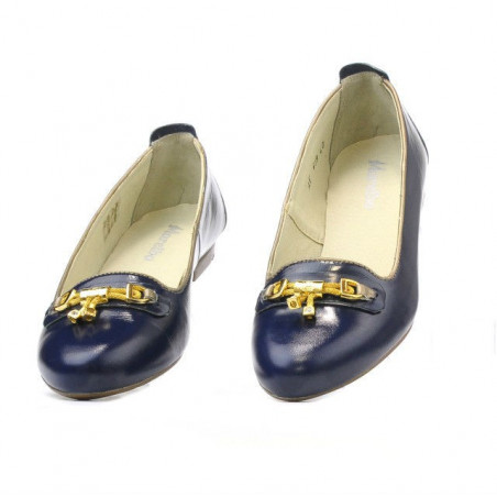 Damen Freizeitschuhe 639 Lack Indigo
