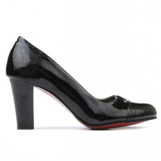 Elegante Damenschuhe 1213 schwarzer Lack Elegante Damenschuhe 1213 schwarzer Lack