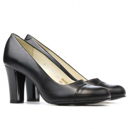 Damen elegante Schuhe 1213 Schwarz