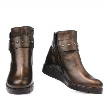 Damenstiefel 3320 kupferfarben