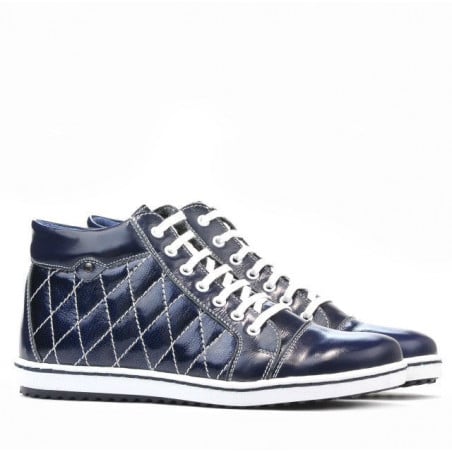 Damenstiefeletten 3283 Lack Indigo