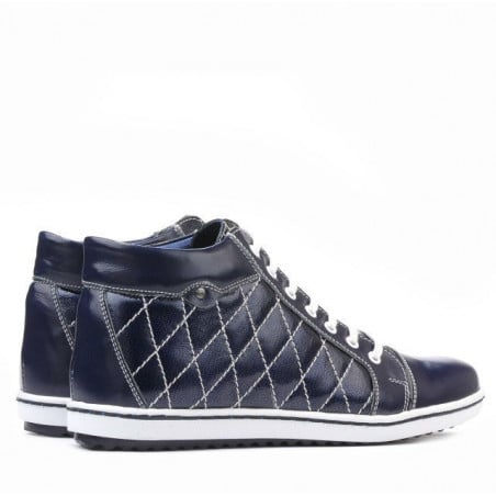 Damenstiefeletten 3283 Lack Indigo