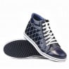 Damenstiefeletten 3283 Lack Indigo