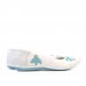 Kinderschuhe 117 weiß+blau