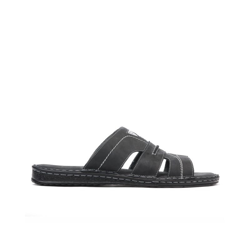 Herrensandalen 330 Tuxon Schwarz